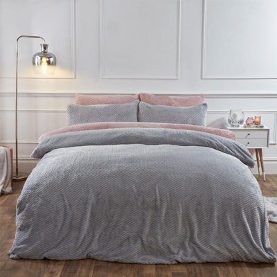 Waffle discount fleece bedding