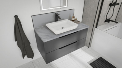 Brera Marble PF Laminate Worktop (L)1500x(W)425x(T)28mm