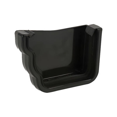 Brett Martin Prostyle External Stop End Left Hand 106mm Black BR087LB