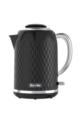 Breville VKT017 Curve Black Jug Kettle 1.7 Litres DIY at B Q