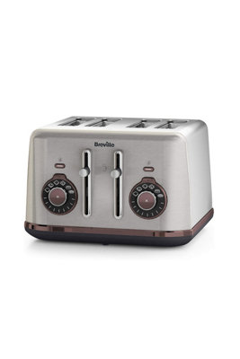 Breville 4 slice toaster stainless steel hotsell