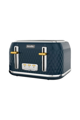 Breville VTT702 4 Slices Toaster 2000 Watt Power Capacity - CREAM 220-240  Volt 50 Hz NOT