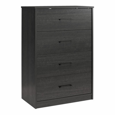 BrEZ Build Pearce 4 DRW Dresser Black Oak