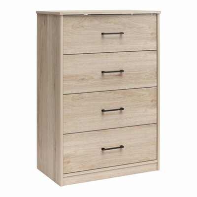 BrEZ Build Pearce 4 DRW Dresser Light Oak