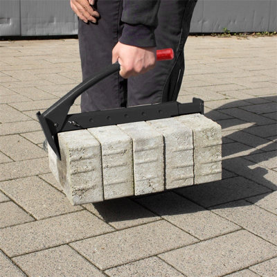 Brick Tongs with Adjustable Design - Lift and transport 6 to 11 bricks effortlessly - 4