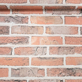 Brick Wall Effect Wallpaper Slightly Textured Slightly Imperfect Paste The Wall