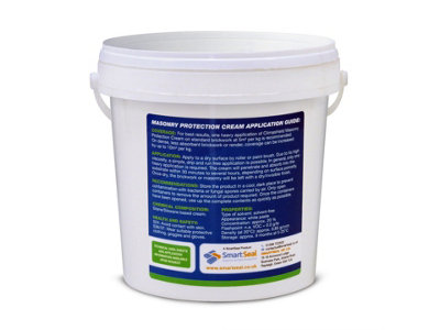 Brick Waterproofer and Brick Damp Proofer Masonry Cream, (ClimaShield), Brick Sealer, Breathable, 25-Year Protection, 100ml SAMPLE
