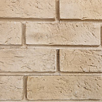 Brick with Grout: Sicilia Cream with cream grout