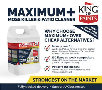 Brickclean External Brick Cleaner Concrete Patio Cleaner 5 Litre