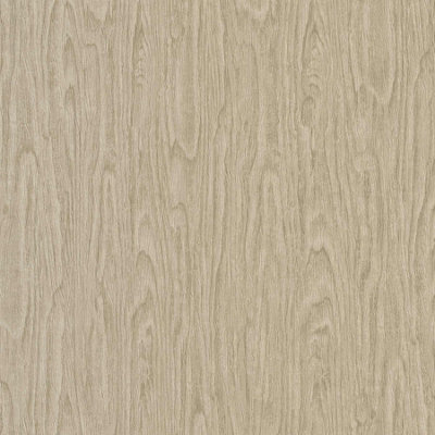 BRICOFLOR Beige Brown Oak Wood Effect Wallpaper Hardwearing Scrubbable Non-Woven Wallpaper 10.05 x 0.70 m