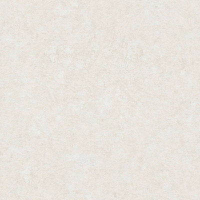 BRICOFLOR Non-woven wallpaper, concrete wallpaper in white - 10,05 x 0,53 m