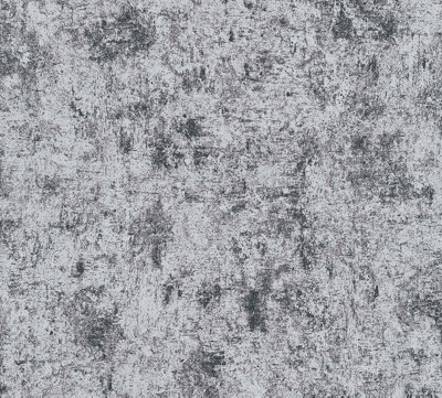 BRICOFLOR Non-woven wallpaper, luxury wallpaper in silver - 10,05 x 0,53 m