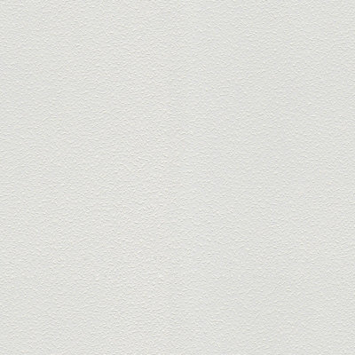 BRICOFLOR Non-woven wallpaper, paintable wallpaper in white - 10,05 x 0,53 m