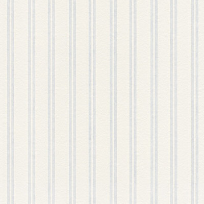 BRICOFLOR Non-woven wallpaper, paintable wallpaper in white - 10,05 x 0,53 m