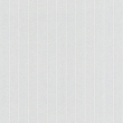 BRICOFLOR Non-woven wallpaper, paintable wallpaper in white - 10,05 x 0,53 m