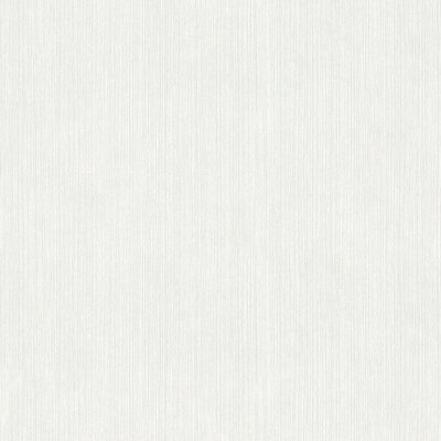 BRICOFLOR Non-woven wallpaper, paintable wallpaper in white - 10,05 x 0,53 m