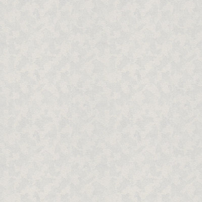BRICOFLOR Non-woven wallpaper, paintable wallpaper in white - 25,00 x 1,06 m