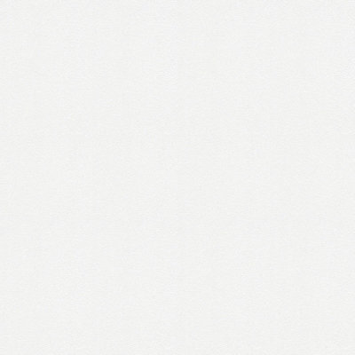 BRICOFLOR Non-woven wallpaper, paintable wallpaper in white - 25,00 x 1,06 m