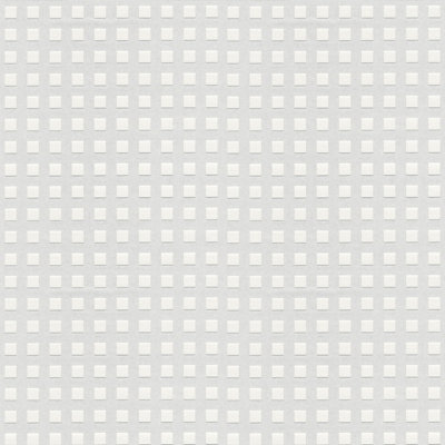 BRICOFLOR Non-woven wallpaper, paintable wallpaper in white - 25,00 x 1,06 m