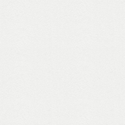 BRICOFLOR Non-woven wallpaper, paintable wallpaper in white - 25,00 x 1,06 m
