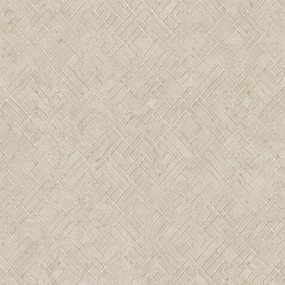 BRICOFLOR Non-woven wallpaper, pattern wallpaper in cream - 10,05 x 0,53 m
