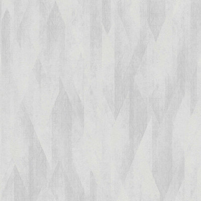 BRICOFLOR Non-woven wallpaper, pattern wallpaper in grey - 10,05 x 0,53 m