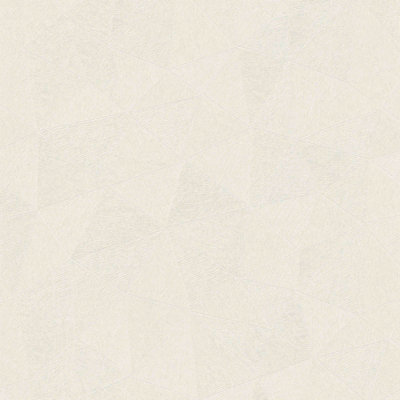 BRICOFLOR Non-woven wallpaper, pattern wallpaper in white - 10,05 x 0,53 m