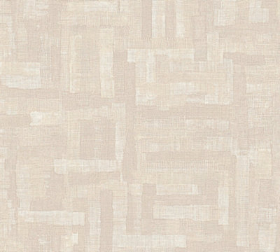 BRICOFLOR Non-woven wallpaper, pattern wallpaper, oriental in beige ...
