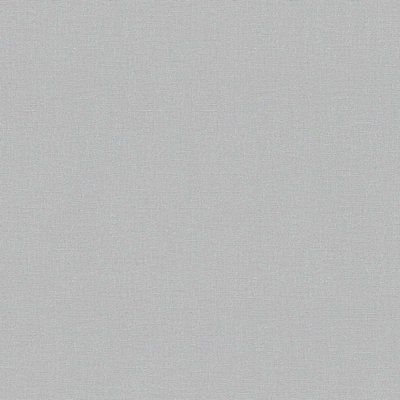 BRICOFLOR Non-woven wallpaper, plain wallpaper in blue, grey - 10,05 x 0,53 m