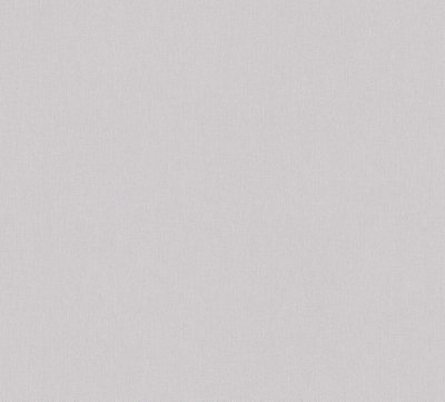 BRICOFLOR Non-woven wallpaper, plain wallpaper in grey - 10,05 x 0,53 m