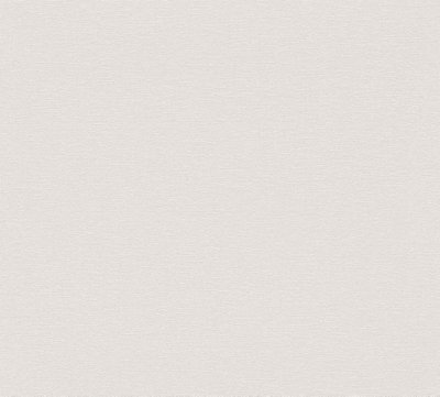 BRICOFLOR Non-woven wallpaper, plain wallpaper in white - 10,05 x 0,53 m