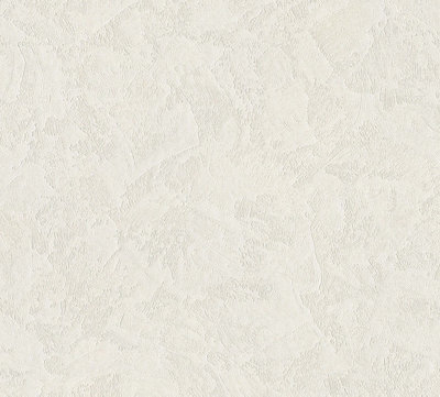 BRICOFLOR Non-woven wallpaper, plain wallpaper in white - 10,05 x 0,53 m