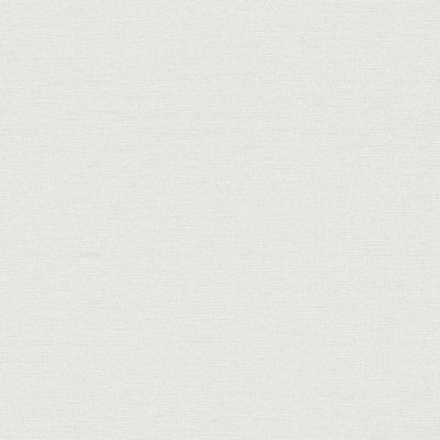 BRICOFLOR Non-woven wallpaper, plain wallpaper in white - 10,05 x 0,53 m