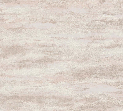 BRICOFLOR Non-woven wallpaper, vintage wallpaper in white - 10,05 x 0,53 m