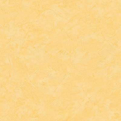 BRICOFLOR Paper wallpaper, plain wallpaper in yellow - 10,05 x 0,53 m