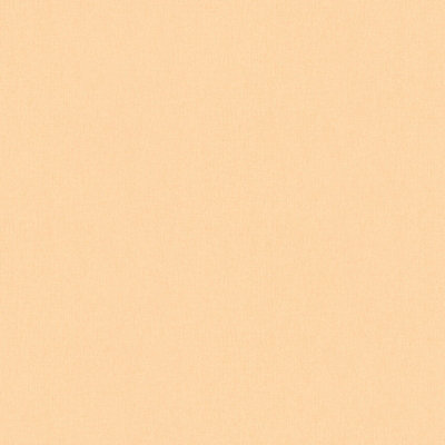 BRICOFLOR Peach Toned Wallpaper Washable Pink Orange Wallpaper Unicolour Wallpaper Ideal For Kitchen And Hallway 10.05 x 0.53 m