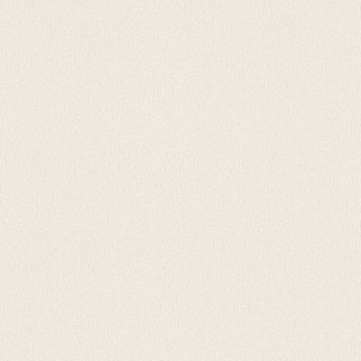 BRICOFLOR Plain Structured Effect Simple Wallpaper In Cream Great ...