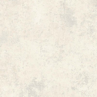 BRICOFLOR White grasscloth wallpaper Non woven wall coverings Glue and stick wallpaper 10,05 x 0,53 m