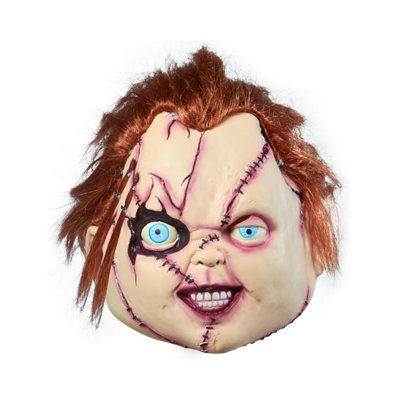 Bride of Chucky Unisex Adult Stitched 3/4 Mask Multicoloured (One Size)