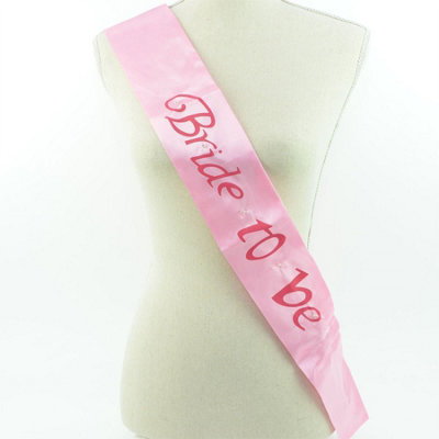 Bridal shower sash diy best sale