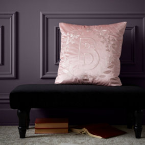 Bridgerton By Catherine Lansfield Regency Crown Soft Touch 45x45cm Cushion Pink