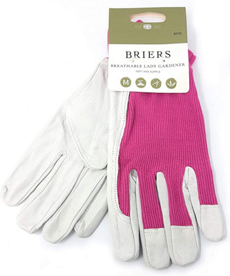 Briers Breathable Lady Gardener Gloves Medium Size