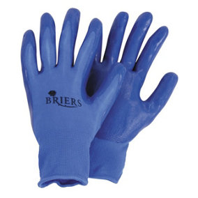 Briers Seed and Weed Gardening Gloves - Large Size 9 (3 Pairs)