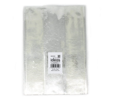 Bright Ideas Clear PVC Book Covers A4, 250 Micron, PK10 Covers. Thicker ...