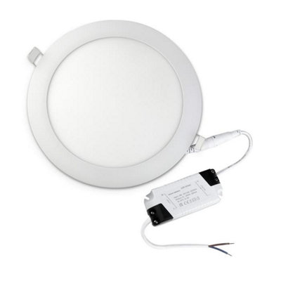 Bright Source 15w LED CCT Round Panel -171mm Cutout | DIY at B&Q