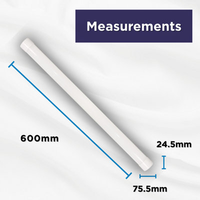 Bright Source 2ft 20w 4000k Slimline LED Batten - Cool White