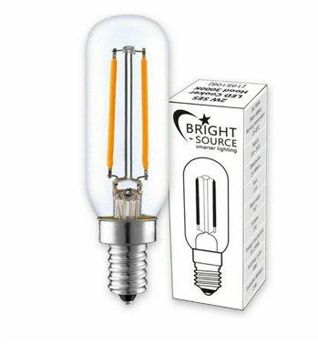 Bright Source 2w SES LED T25 Cooker Hood Lamp 3000K - Warm White