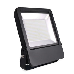 Bright Source 300w IP65 LED Black Floodlight With Photocell - 6000k