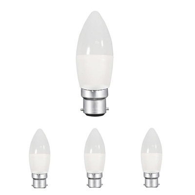 Bright Source 4.8W Candle B22 3000k - Warm White - 10 Pack