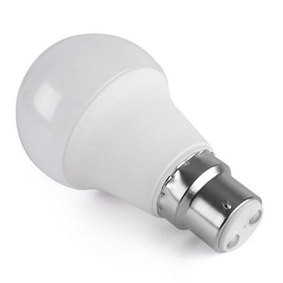 Bright Source 4.8W GLS B22 3000K - Warm White - 10 Pack
